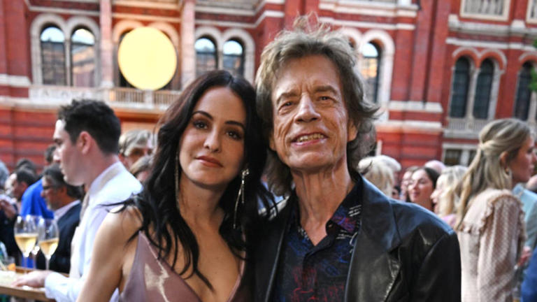 Mick Jagger, 82, and his beautiful fiancée Melanie Hamrick, 38, step out looking so happy together