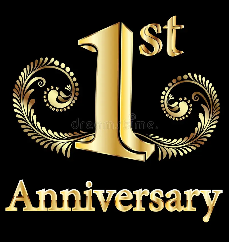 The First Anniversary 2 first anniversary happy birthday 26258399
