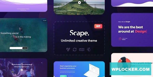 Scape v1.5.17 – Multipurpose WordPress theme