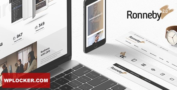 Ronneby v3.5.72 – High-Performance WordPress Theme