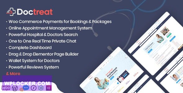 Doctreat v1.6.9 – Doctors Directory WordPress Theme