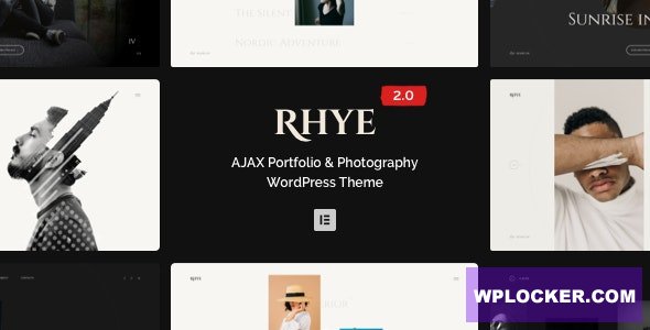 Rhye v4.3.0 – AJAX Portfolio WordPress Theme