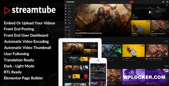 StreamTube v4.17 - Video WordPress Theme 2 1637679494 streamtube