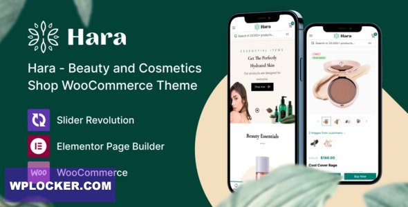 Hara v1.2.20 – Beauty and Cosmetics Shop WooCommerce Theme