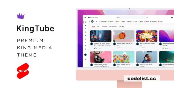 KingTube – Video Magazine KingMedia Theme – 6 July 2026