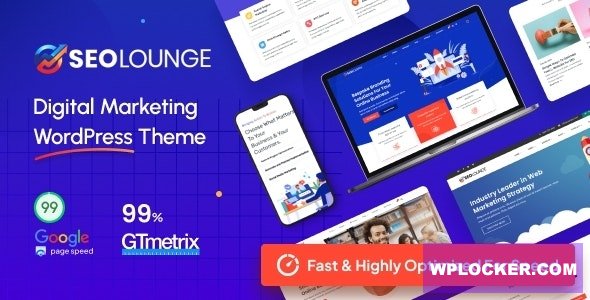 SEOLounge v5.0 – SEO Agency WordPress Theme