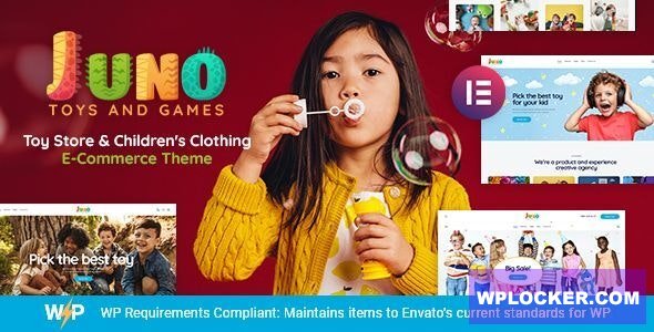 Juno v2.31.0 – Kids Toys & Games Store WordPress Theme
