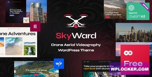 Skyward v1.1.3 – Drone Aerial Videography WordPress Theme
