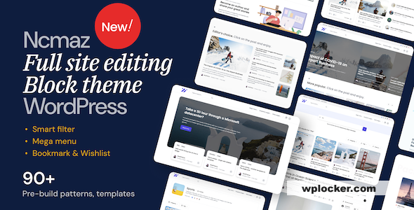 Ncmaz v2.1.2 - News Magazine Full Site Editing WordPress Block Theme 2 1729000085 ncmaz news magazine full site editing wordpress block theme