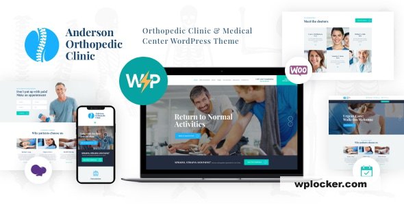 Anderson v1.4.5 – Orthopedic Clinic WordPress Theme