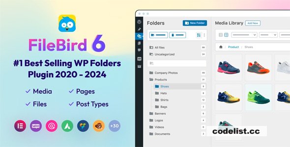FileBird v6.5.3 – WordPress Media Library Folders