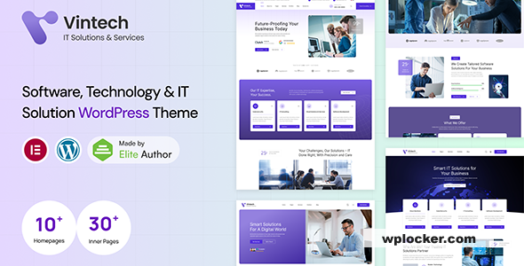 Vintech v1.0.1 – Technology & IT Solutions WordPress Theme