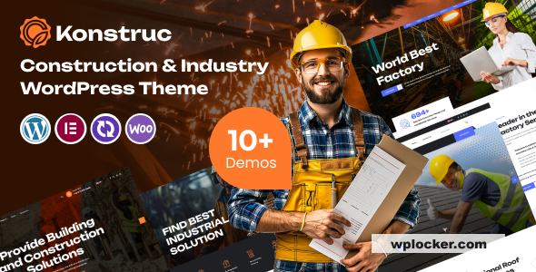 Konstruc v1.0.1 – Construction & Industry WordPress Theme