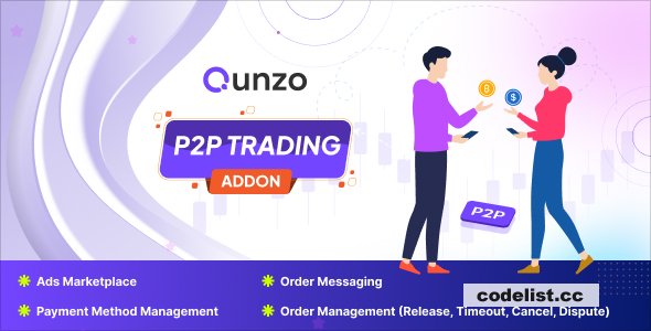 Qunzo – P2P Trading Module Addon v1.0
