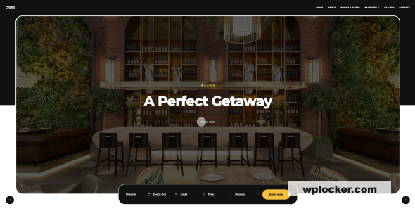 Dess v1.0.0 – Hotel & Resort WordPress Theme