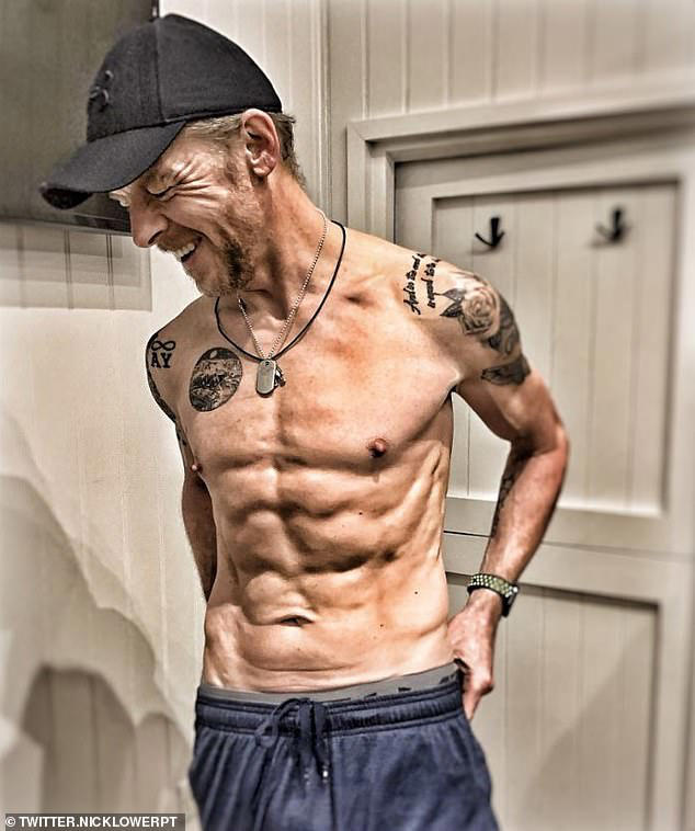 Simon Pegg, 56, reveals his ripped physique is down to tackling alcoholism battle