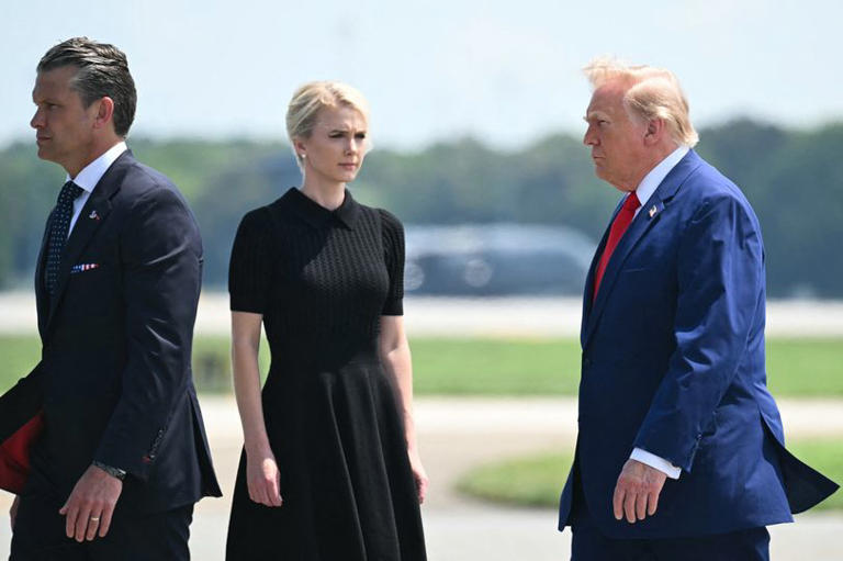 Donald Trump mocked after his ‘diaper nurse’ is spotted at dignified transfer