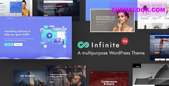 Infinite v4.1.9 – Multipurpose WordPress Theme