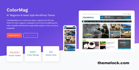ColorMag Pro 5.2.2 – #1 Magazine & News Style WordPress Theme