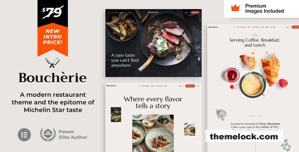 Boucherie v35 – Steakhouse Restaurant and Café WordPress Theme