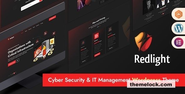 Redlight v1.2 – Cyber Security & IT Management WordPress Theme