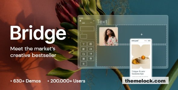 Bridge v30.8.9 – Creative Multi-Purpose WordPress Theme