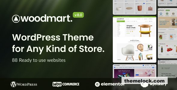 WoodMart v8.5.6 – Responsive WooCommerce WordPress Theme