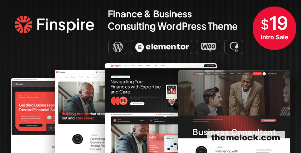 Finspire v1.0 – Finance & Business Consulting WordPress Theme