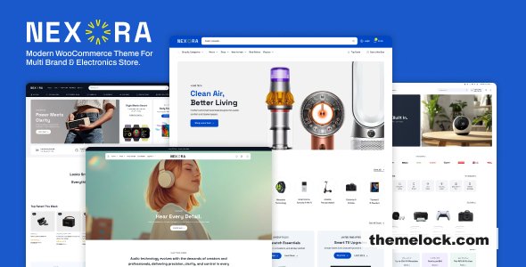 Nexora Shop v1.0.0 – Multibrand Electronics Store WooCommerce Theme