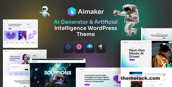 Aimaker v1.0.0 – AI Agency & Technology WordPress Theme