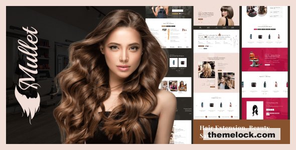 Mullet v1.0.4 – Hair Extension & Beauty Salon WordPress Theme