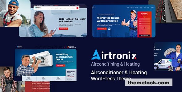 Airtronix v1.3 – Plumber HVAC and Repairing WP Theme