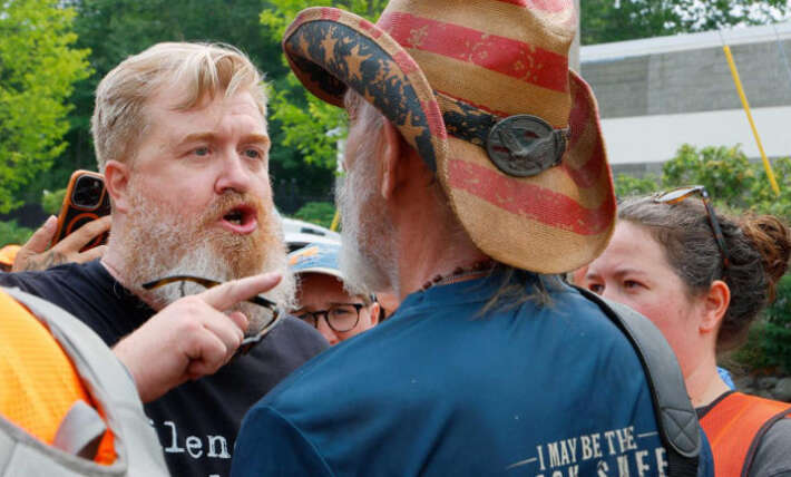 ICE center ‘tears apart’ sleepy MAGA farm town as residents blindsided by rowdy protests