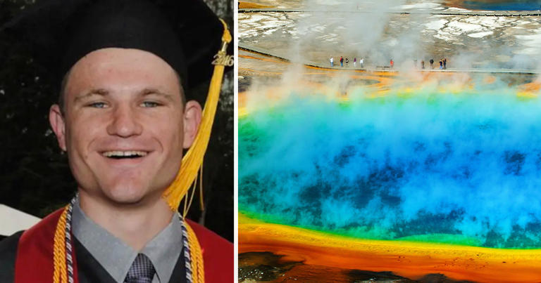 Man dips finger in Yellowstone hot spring, accidentally falls in and dissolves