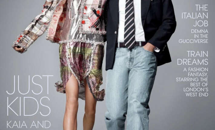 Cindy Crawford’s daughter, 24, poses with Richard Gere’s son, 26, for Vogue