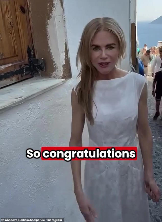 Fans question Nicole Kidman’s face as she addresses her Sydney primary school