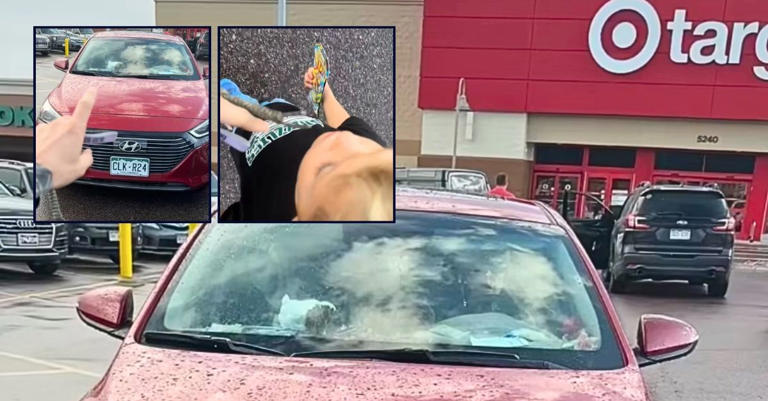 Disabled dad taking son to Target for Pokemon cards gets mowed down in parking lot by ‘bad lady’ driving Hyundai, cops and victim say