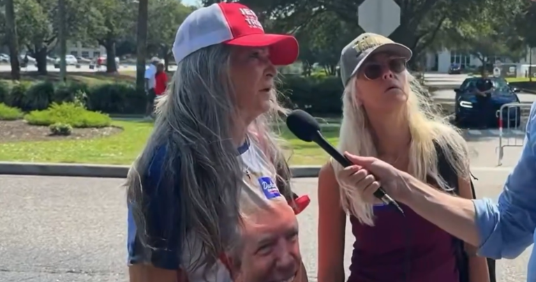 MAGA woman opposes polio vaccine because polio mysteriously ended after the vaccine was invented