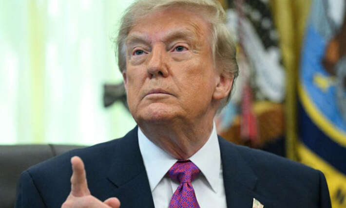 Donald Trump steps out with new look and is dubbed the ‘oompiest of loompas’