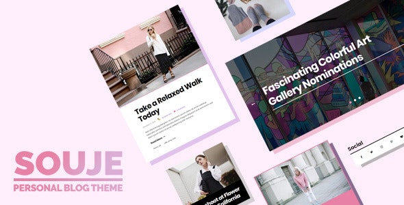 Souje v5.0.12 – Personal WordPress Blog Theme