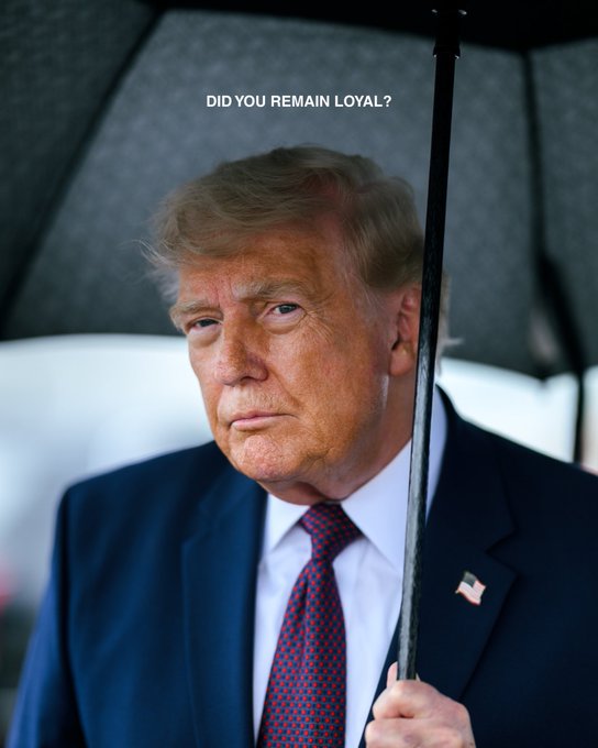 Homeland Security posts photo of Trump, asks Americans a chilling question