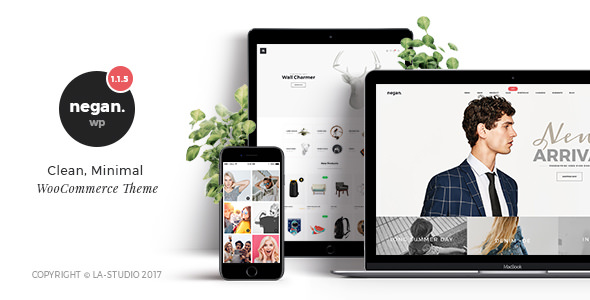 Negan v1.9.0 – Clean, Minimal WooCommerce Theme