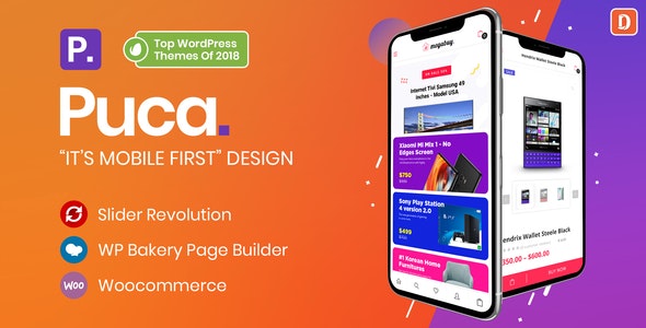 Puca v2.6.4.4 – Optimized Mobile WooCommerce Theme