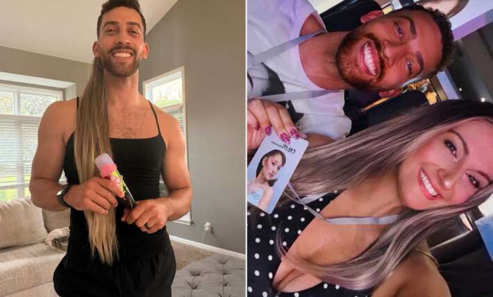 Woman had to miss Ariana Grande tour stop due to chemo, so her husband brought the concert to her (exclusive)