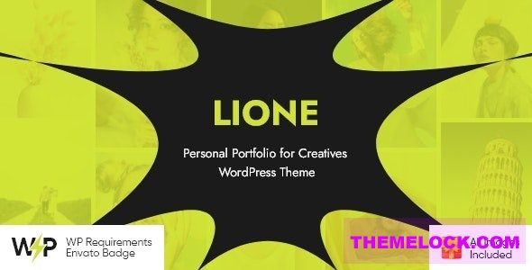 Lione v1.20.0 – Personal Portfolio for Creatives WordPress Theme