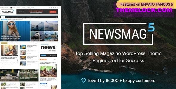 Newsmag v5.4.3.6 – News Magazine Newspaper