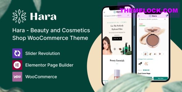 Hara v1.2.22 – Beauty and Cosmetics Shop WooCommerce Theme