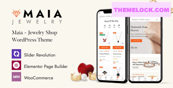 Maia v1.1.29 – Jewelry Shop WordPress Theme