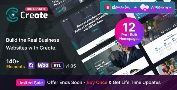 Creote v2.9.4 – Consulting Business WordPress Theme