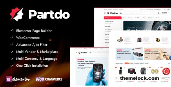 Partdo v1.4.8 – Auto Parts and Tools Shop WooCommerce Theme